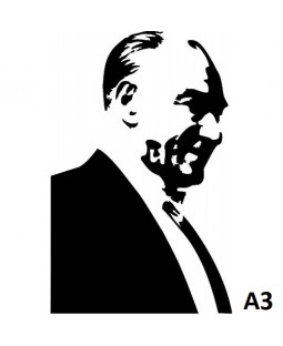 Atatürk Şablonları A3